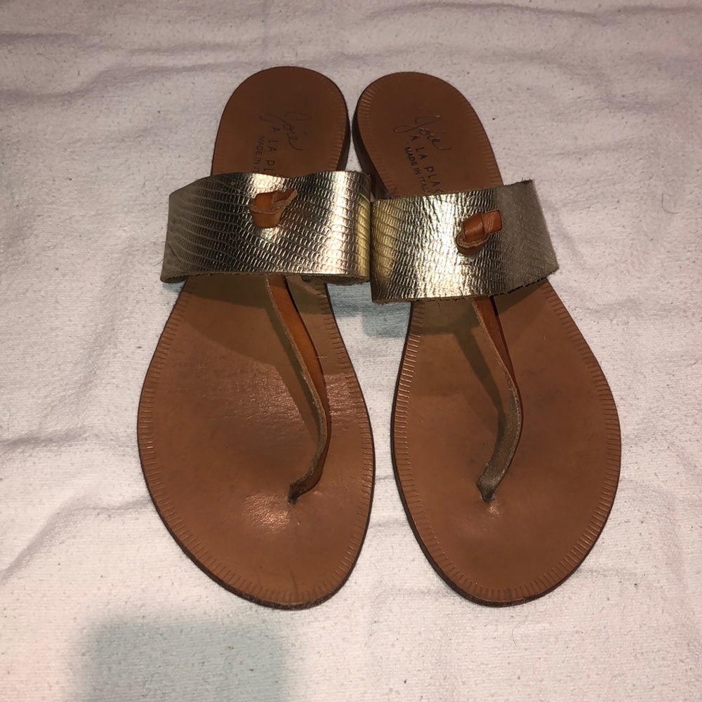 Joie Gold Sandal
